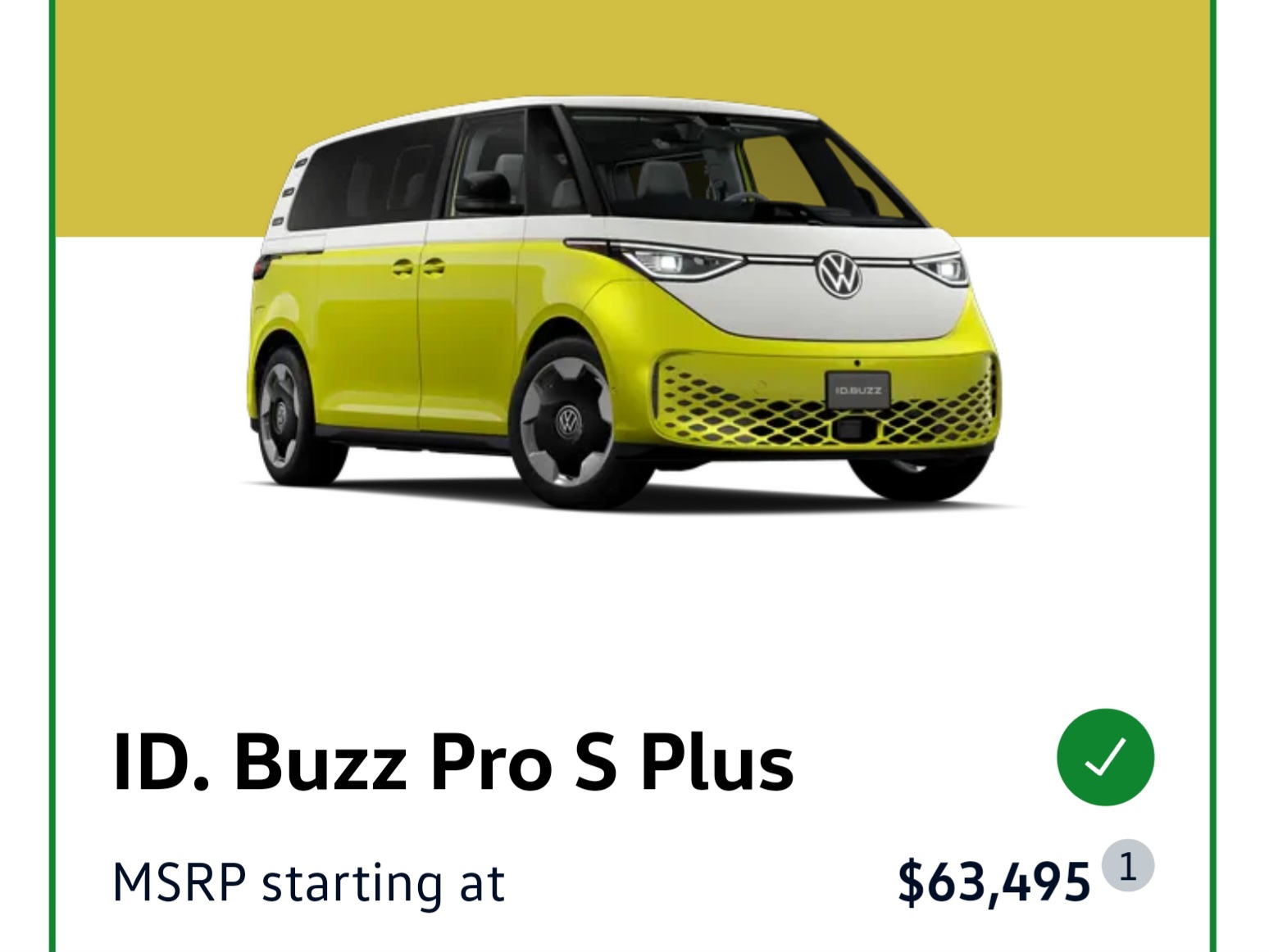 VW ID. Buzz finally can be ordered in the US, but there's a catch