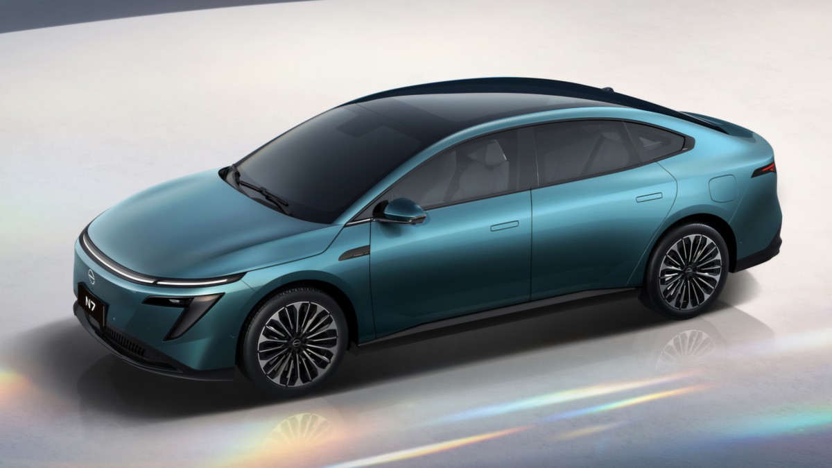 Dongfeng Nissan N7 electric sedan debuts at Auto Guangzhou