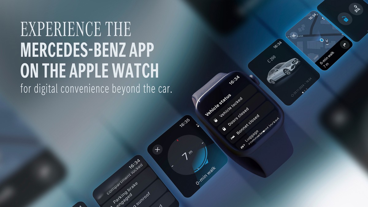 Mercedes now has an app for the Apple Watch