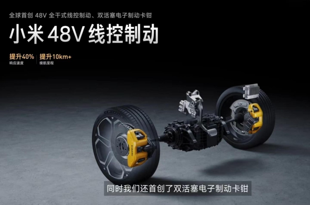 Xiaomi's new intelligent EV chassis supports up to 4 motors and 2,054 HP