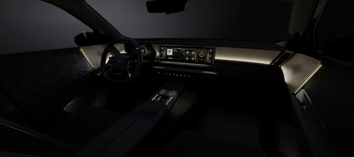 DS reveals the name and interior of its next flagship EV, take a look