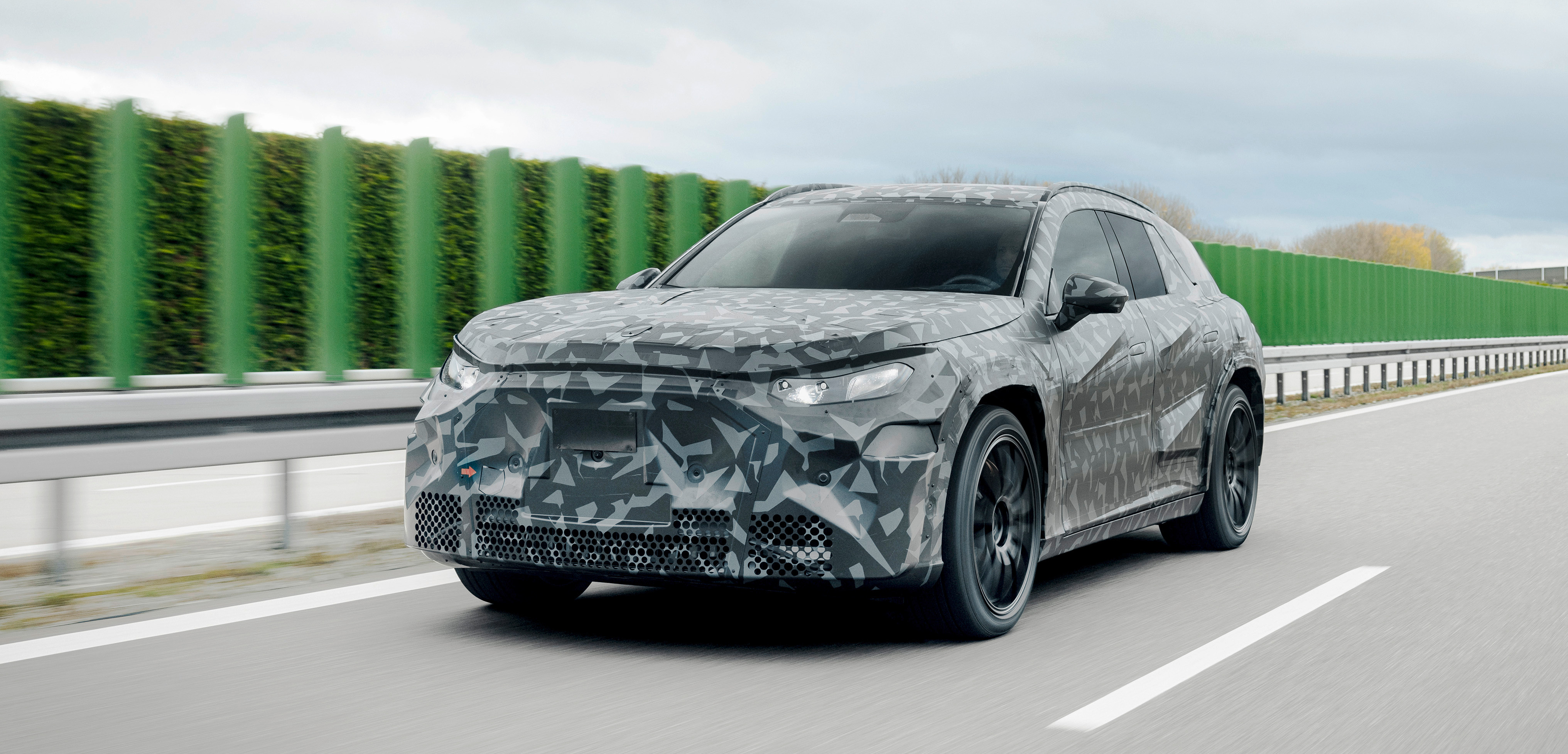 Mercedes-AMG is now testing its upcoming SUV in winter conditions