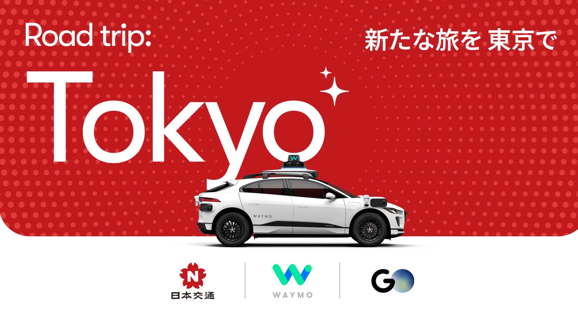 Waymos Robotaxis kommen nach Tokio