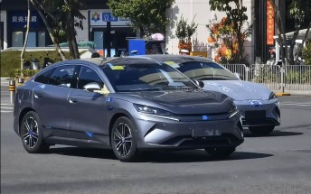 BYD Qin L's EV version spotted in the wild