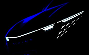 Alpine teases the A390 ahead of its official presentation in May