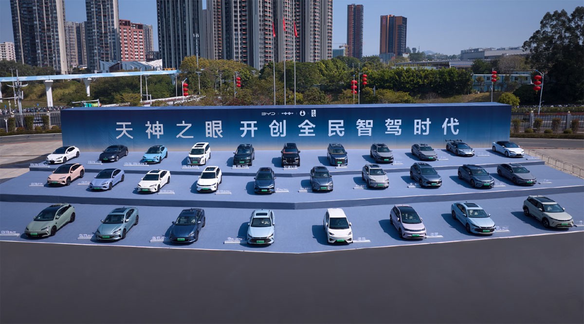 BYD reveals the latest version of its “God’s Eye” ADAS