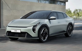 Kia EV4's design officially revealed