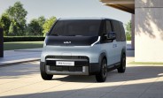 Kia reveals the exterior of its new electric van PV5