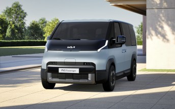 Kia reveals the exterior of its new electric van PV5