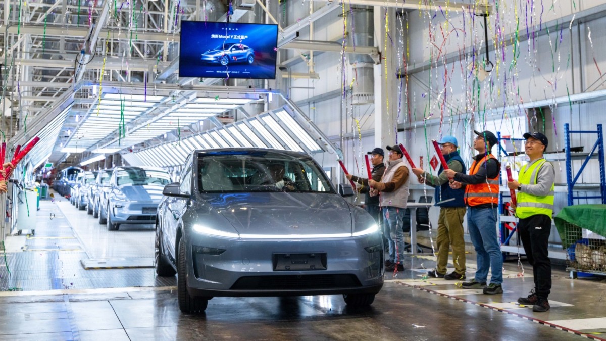 New Tesla Model Y enters mass production in Shanghai