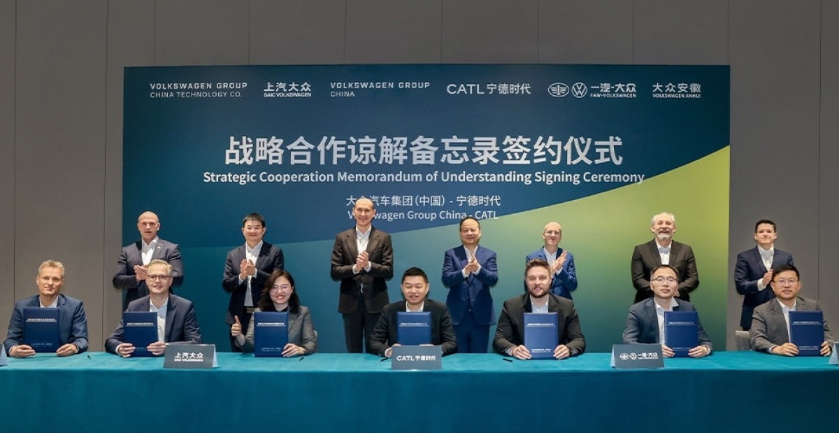 Volkswagen partners with CATL for next generation EV battery