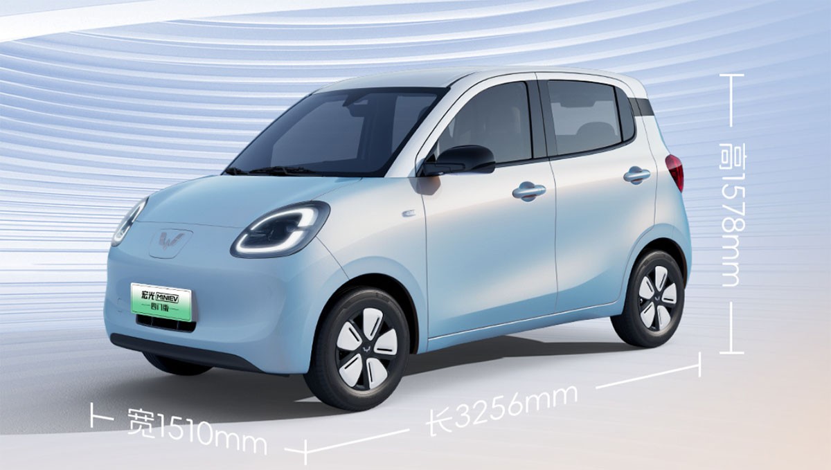 Wuling Hongguang Mini EV gets a four-door makeover