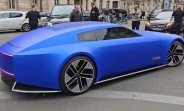 Jaguar Type 00 takes to Parisian streets