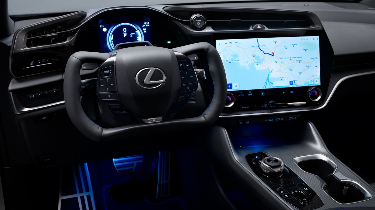 Lexus refreshes RZ, adds more power, range, steer-by-wire and fake gear shifts