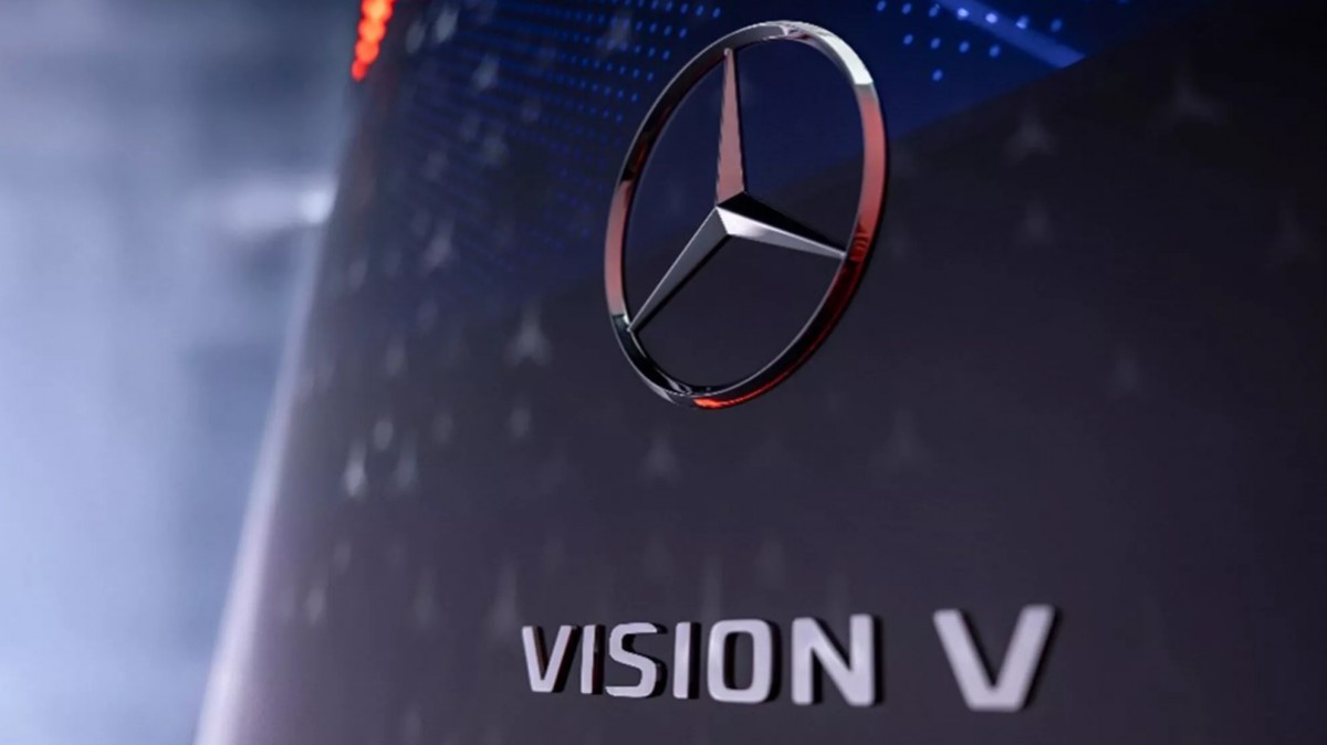 Mercedes-Benz teases Vision V - electric luxury van with 311 miles of range