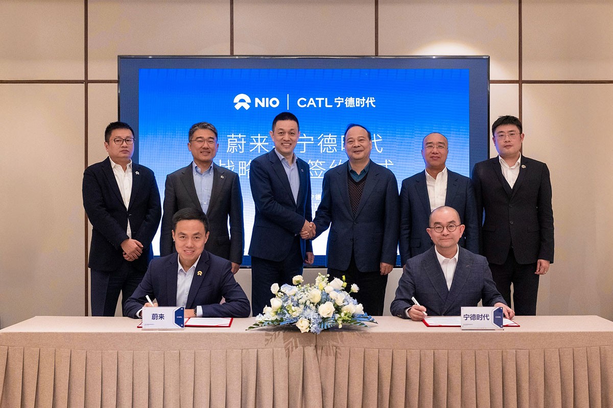 Nio and CATL will build together world’s largest battery swap network