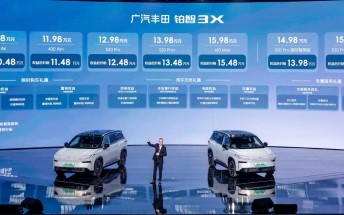 Toyota bZ3X debuts in China with $15,000 price tag