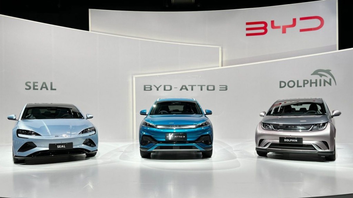 BYD's 20% of 2025 sales are exports, forecast suggests