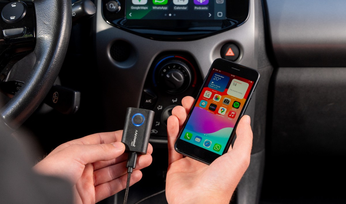AAWireless unveils TWO+ adapter for both Apple CarPlay and Android Auto