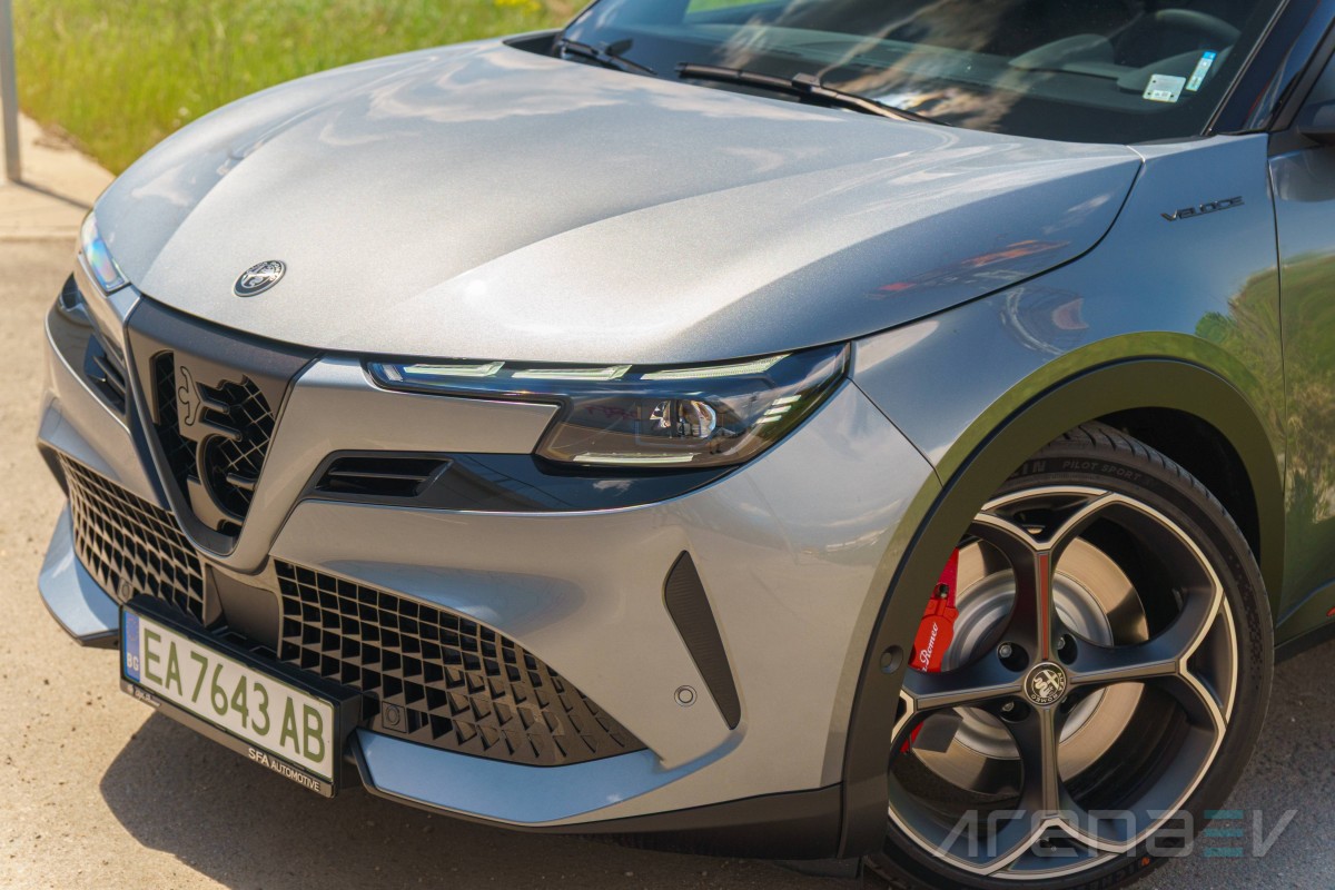 Alfa Romeo Junior Elettrica Veloce real world range test