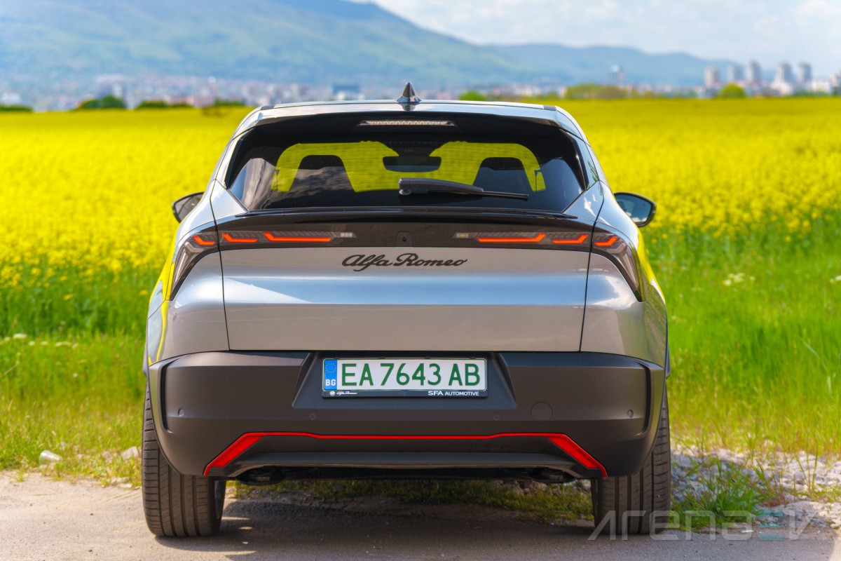 Alfa Romeo Junior Elettrica Veloce real world range test