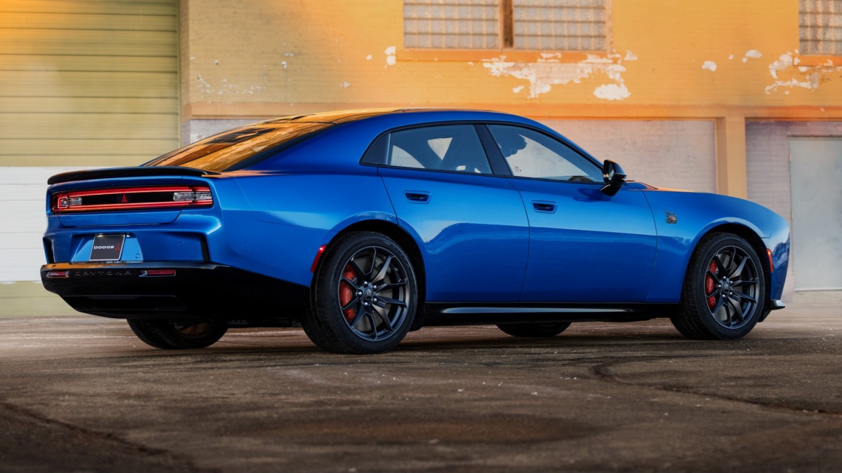 Dodge Charger grows a second pair of doors - electric sedan joins the Daytona family