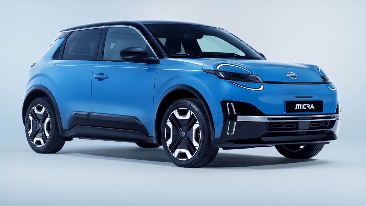 The iconic Nissan Micra reborn as an all-electric city car with a modern twist