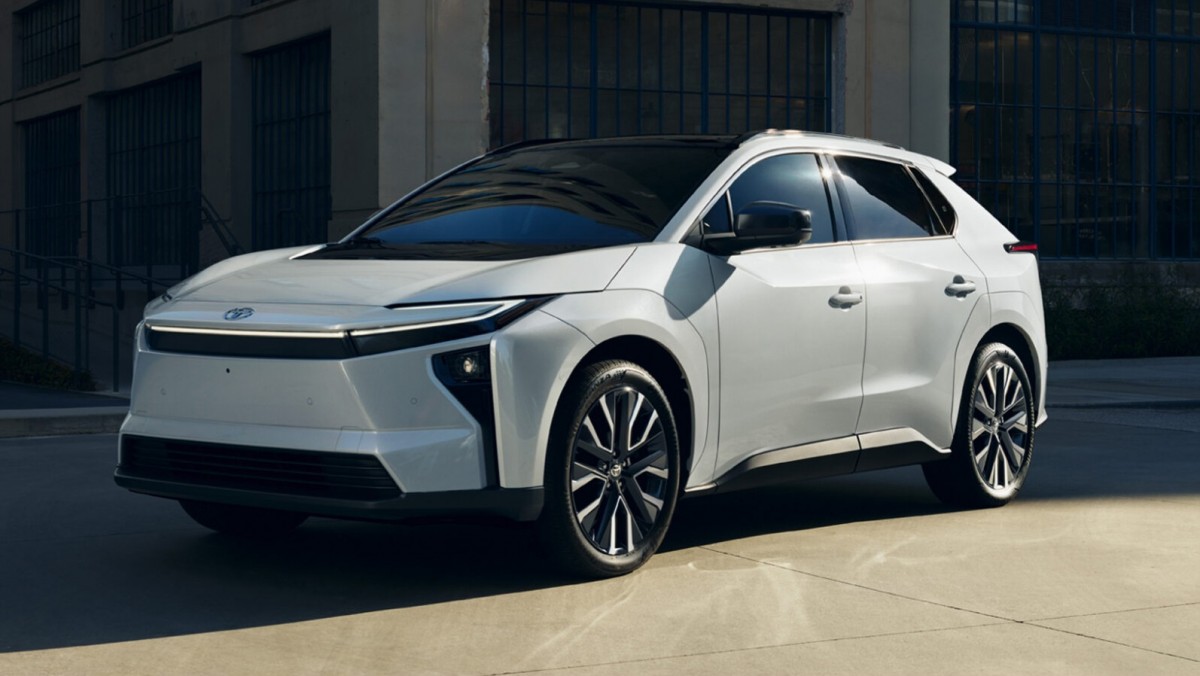 The US-bound Toyota bZ4X gets a refresh, new name, more power and NACS plug