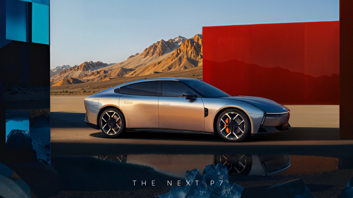 XPeng gives its P7 electric sedan a sporty makeover
