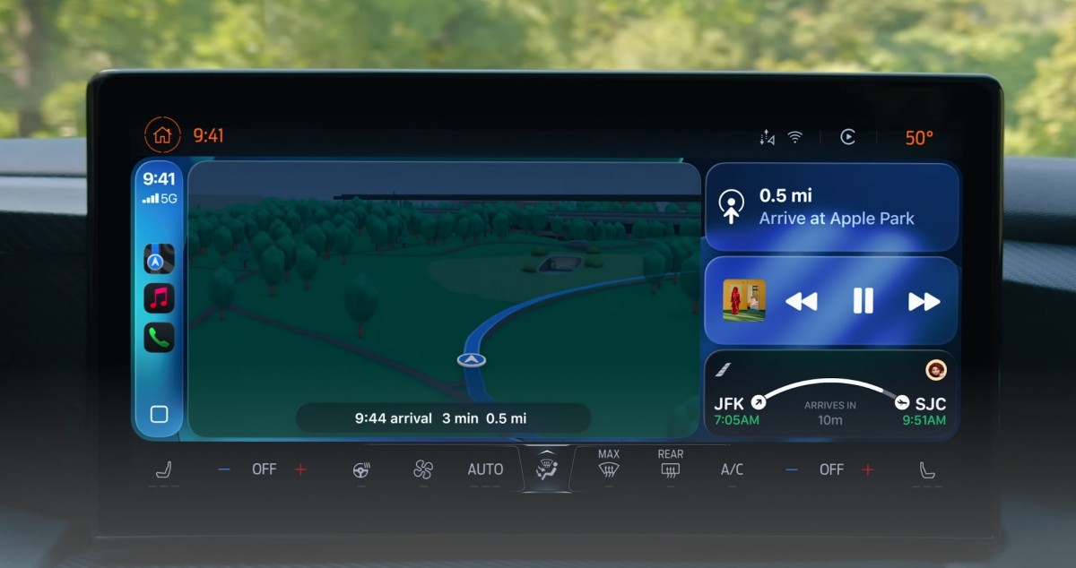 Apple CarPlay gets widgets, a new design, and live activities