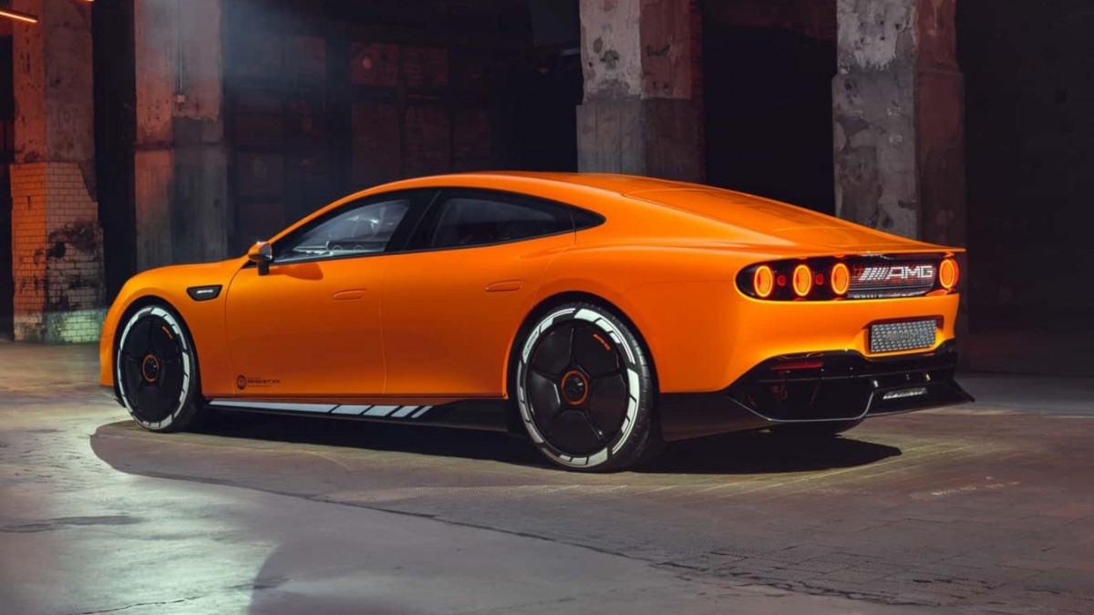 Mercedes-AMG plugs in with the 1,341-horsepower GT XX Concept