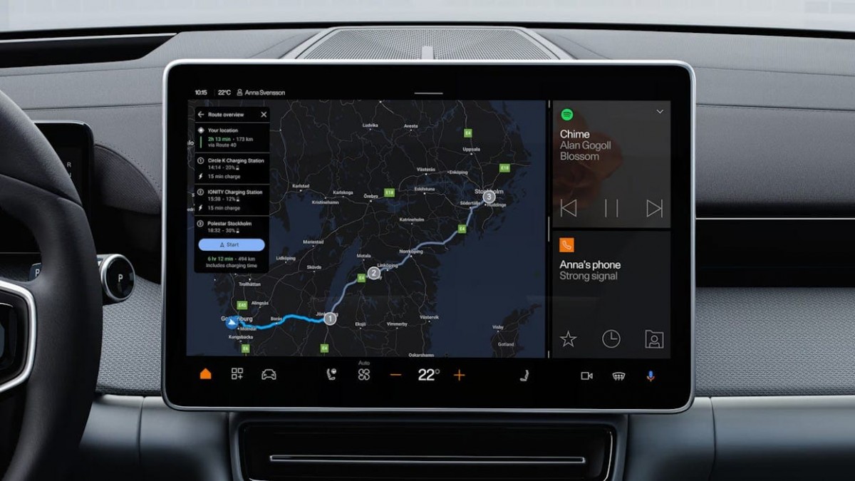 Polestar gives Google Maps a makeover