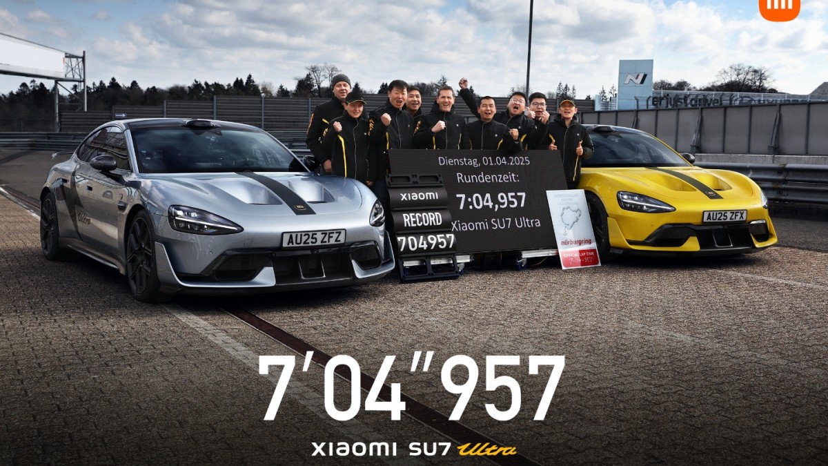 Xiaomi SU7 Ultra - the new King of the Nürburgring