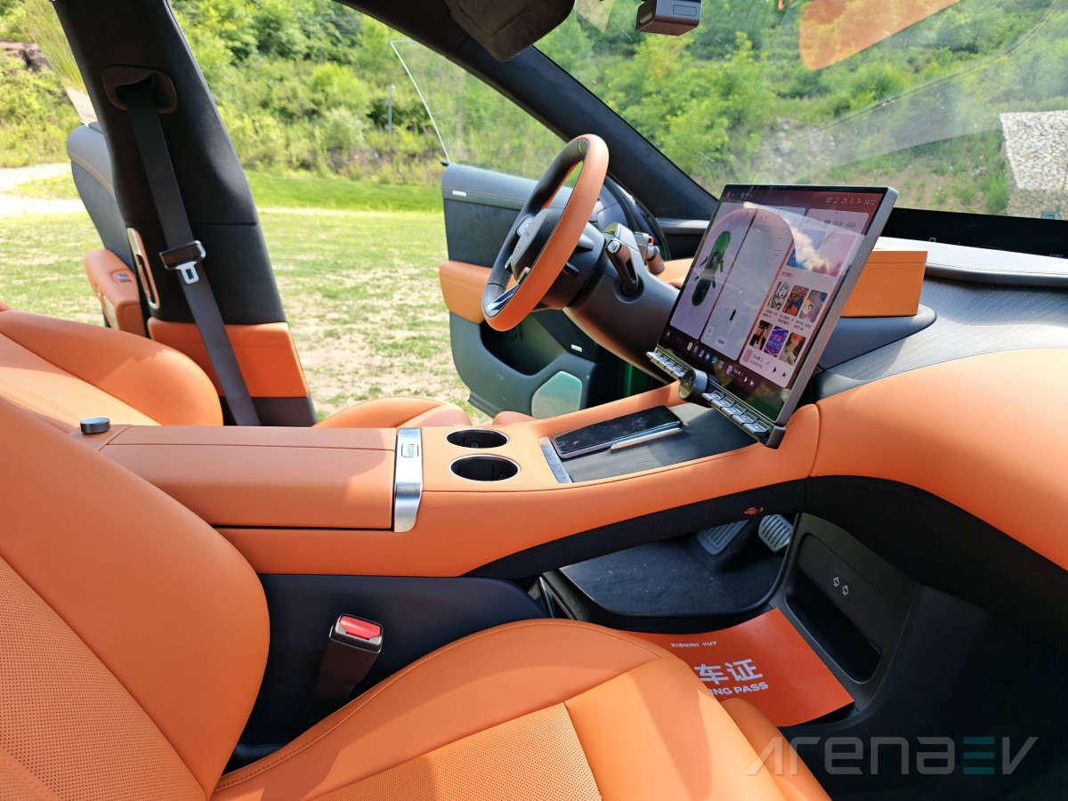 Xiaomi YU7 interior, design, and features review