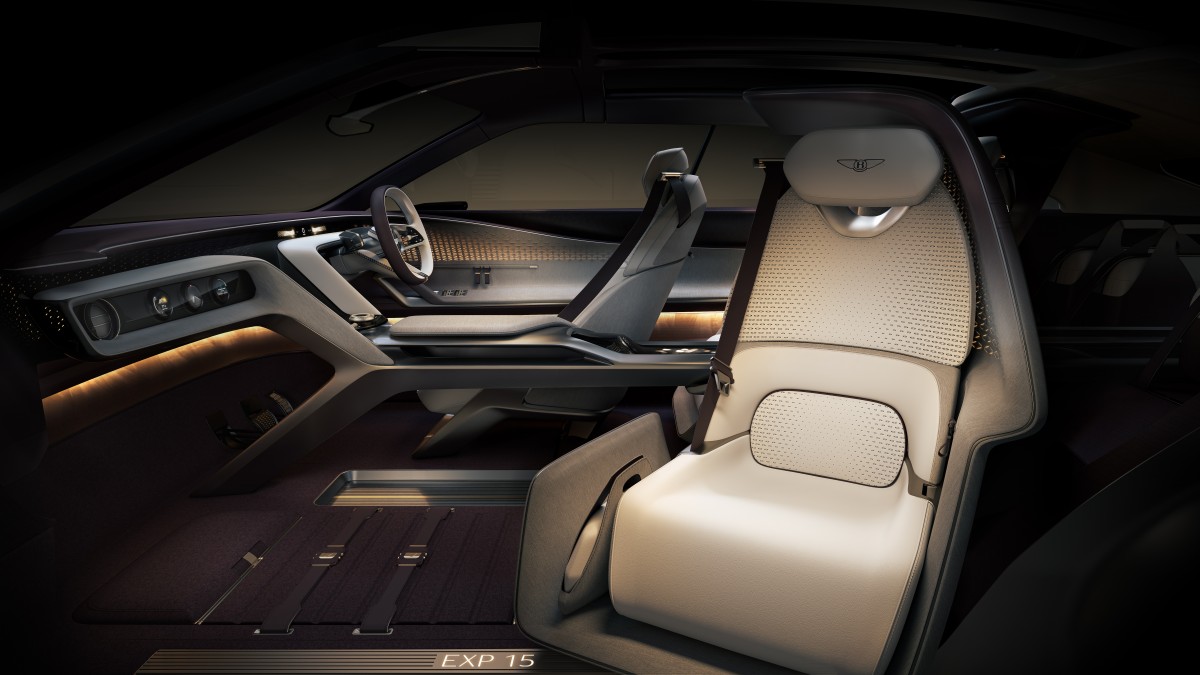 Bentley EXP 15 concept showcases the brand's full-electric future