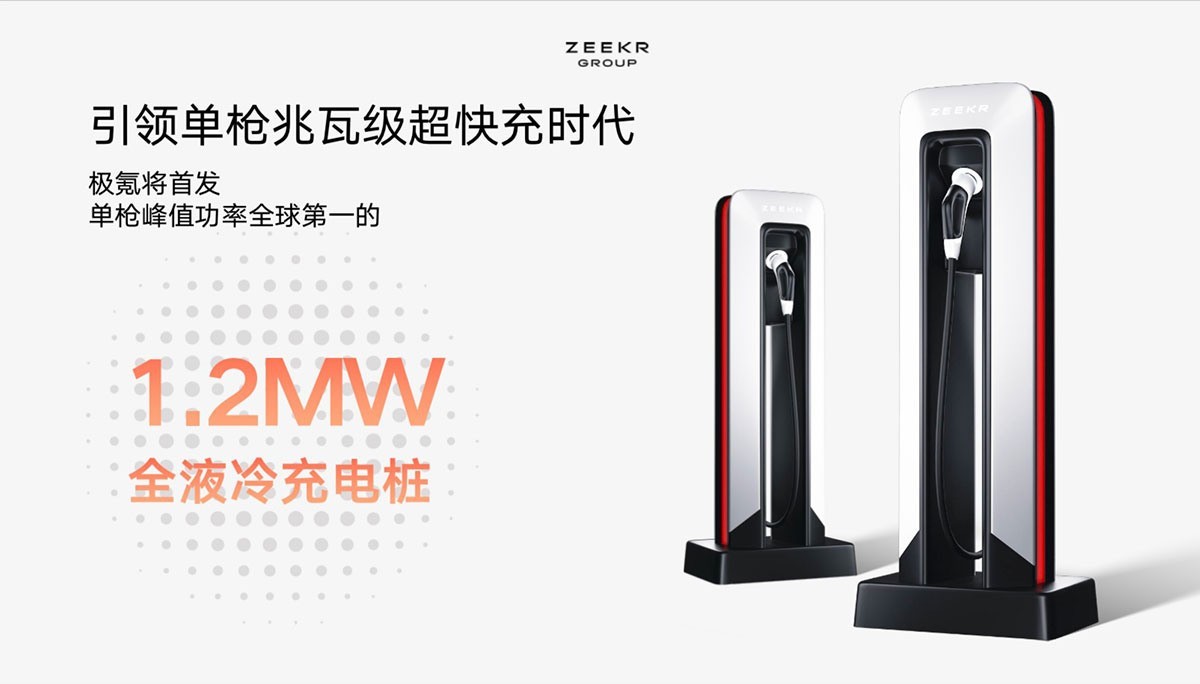 Zeekr 1.2 MW charger