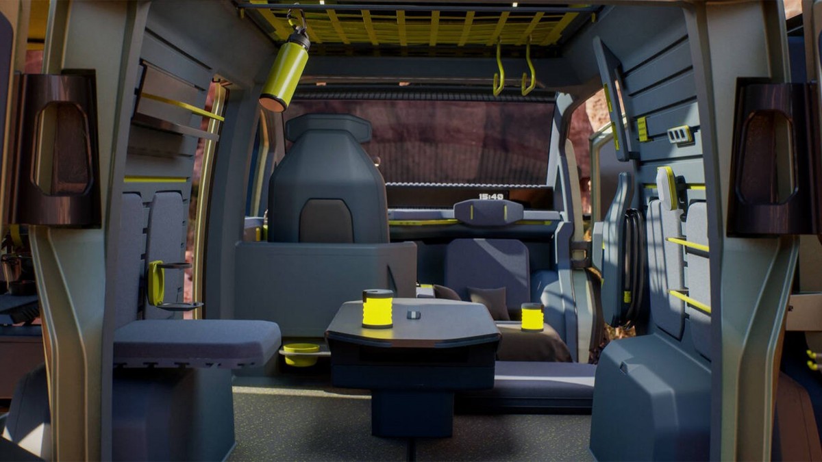 Kia PV5 WKNDR modular interior