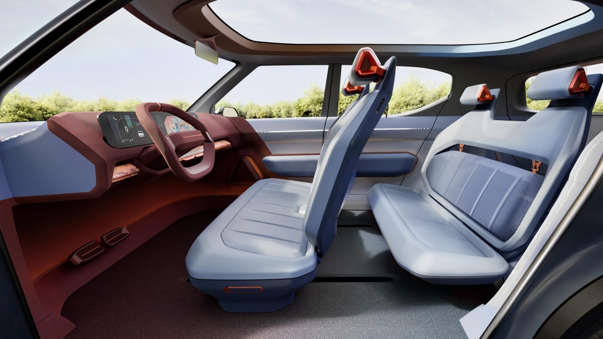 Interior of the Kia EV2 Concept