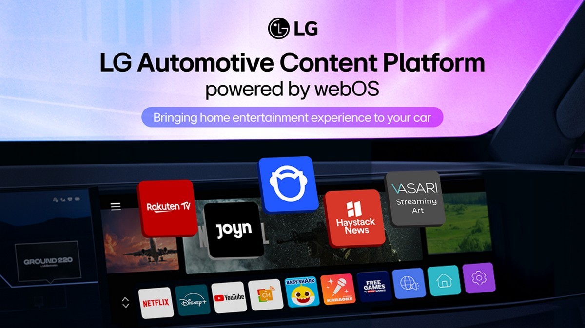 LG is powering in-car streaming for European Kia models