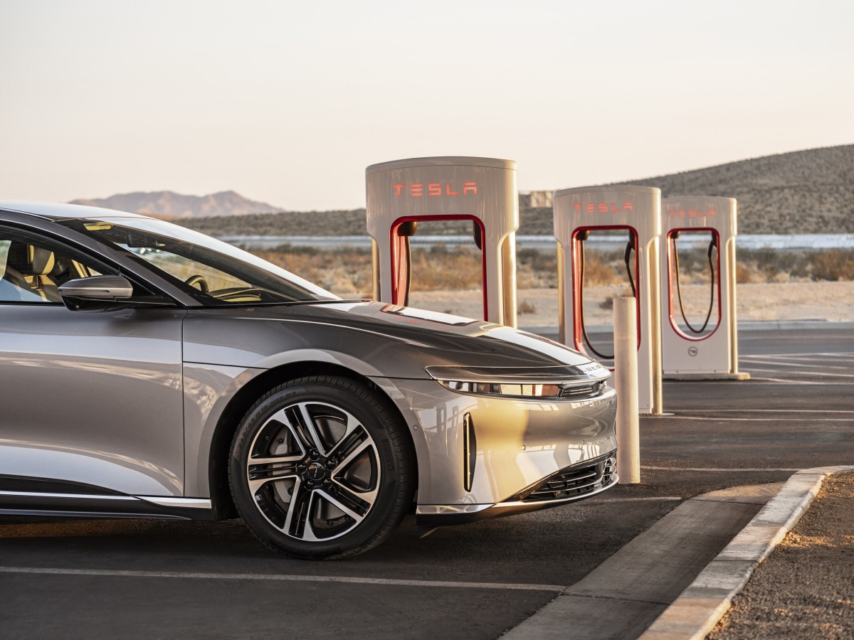 Lucid Air gains access to Tesla Superchargers in the US this month, with a huge catch