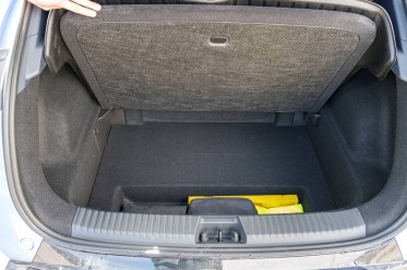 Trunk space is decent in the Lynk & Co 02.
