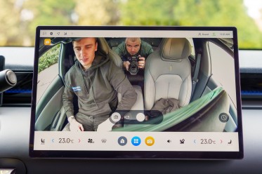 The interior camera can be handy for car sharing.