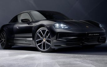 Porsche addresses Taycan's falling sales with a splash of black