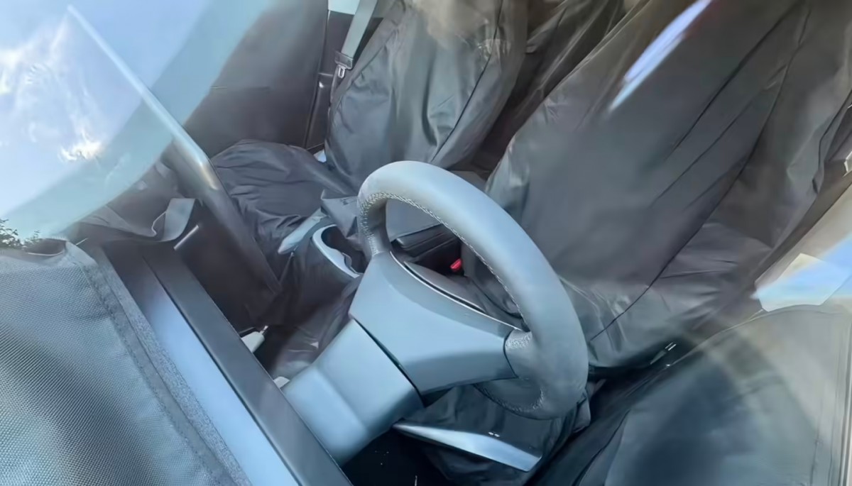Spy photos reveal that Tesla's new, cheaper Model Y goes back to basics