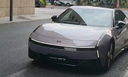 XPeng's futuristic P7 spotted on the street in China
