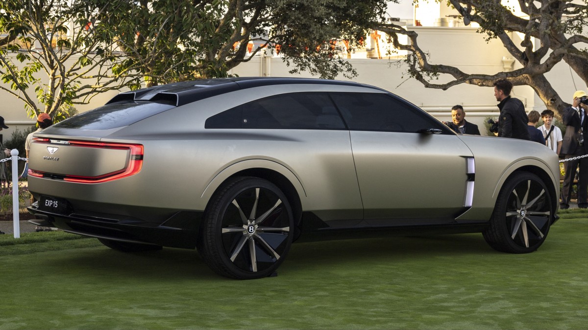 Bentley EXP 15 debuts at Monterey Car Week