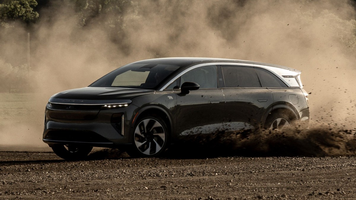 Lucid teases rugged EV - is it an off-road Gravity?