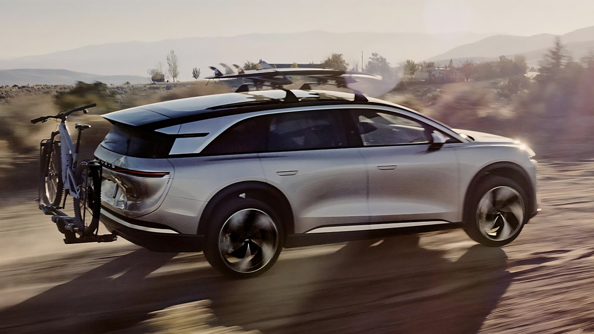 Lucid teases rugged EV - is it an off-road Gravity?