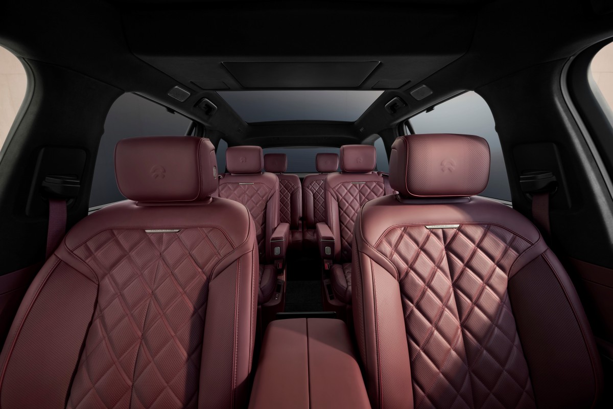 Nio shows the new ES8's interior ahead of August 21 launch, and it's huge