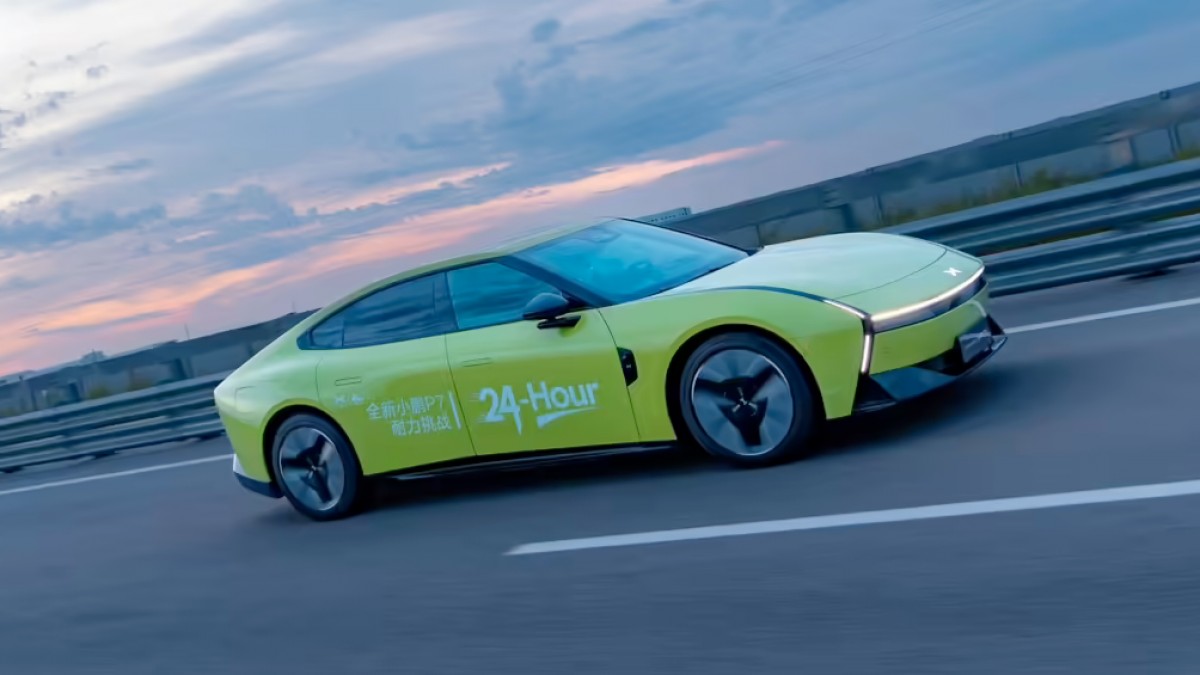 XPeng P7 snatches 24-hour endurance record from Xiaomi